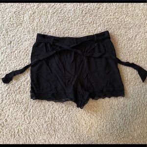 Soft & lace lined summer shorts